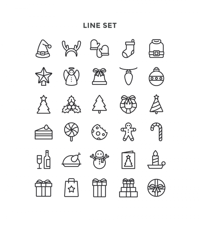 Free Christmas Special Icon Pack (.Ai + .Sketch) скачать бесплатно